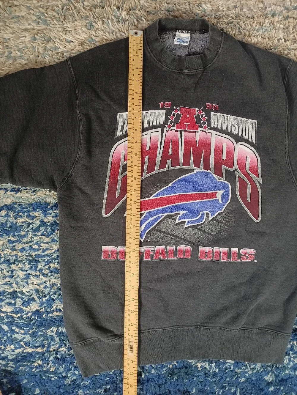 Vintage Salem Sportswear Buffalo Bills NFL 1995 Crewneck Sweatshirt Men's